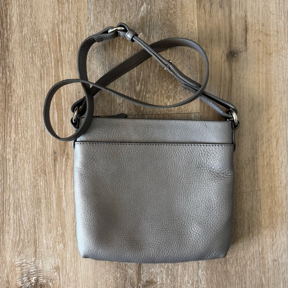 Cole Haan Farrah Crossbody Bag Gunmetal - Picture 5 of 6
